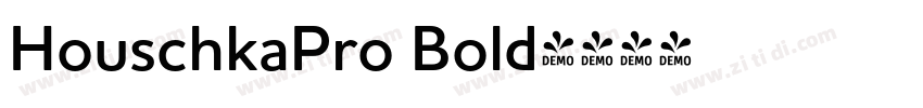 HouschkaPro Bold字体转换